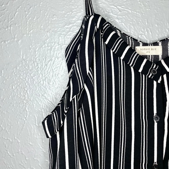 Anthropologie Sophie Rue Cold Shoulder Blouse - Picture 4 of 5